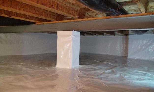 Sealed Crawlspaces: Concrete vs. Plastic