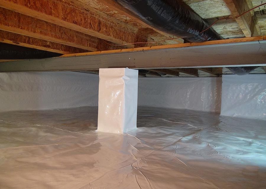 Sealed Crawlspaces: Concrete vs. Plastic