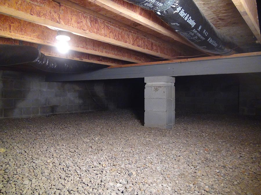 Sealed Crawlspaces: Concrete vs. Plastic | WATERPROOF! Magazine