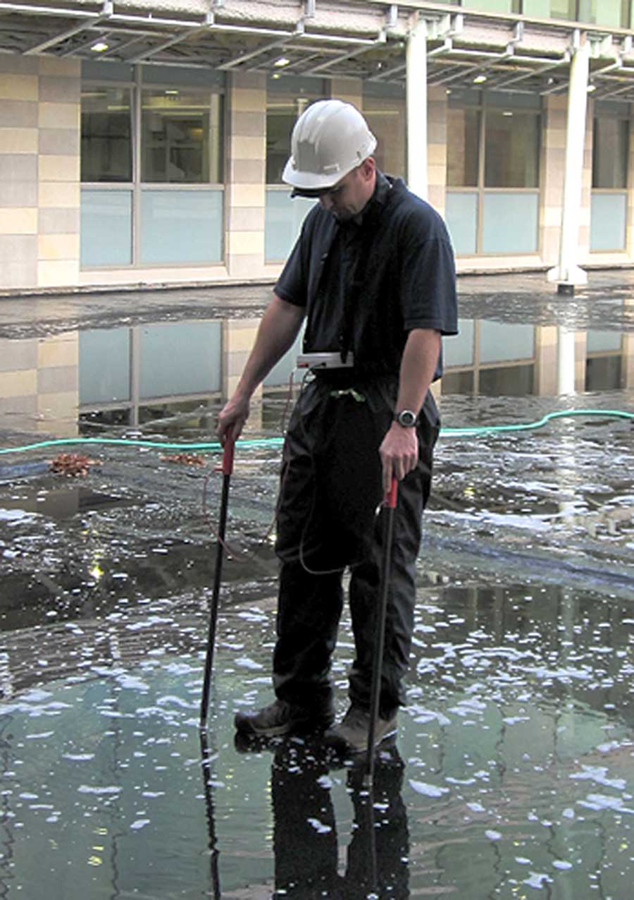 Electronic Leak Detection High vs. Low Voltage WATERPROOF! Magazine