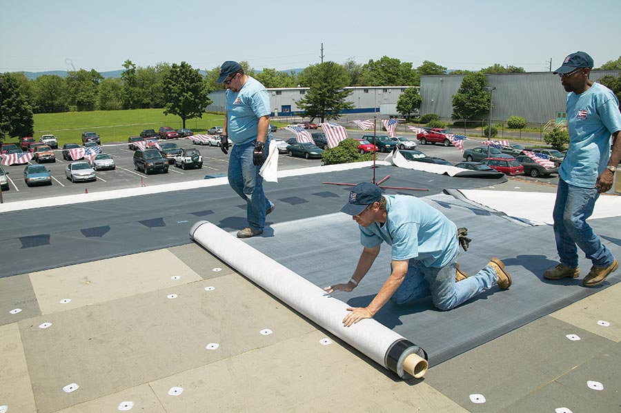 Built Up Roofing