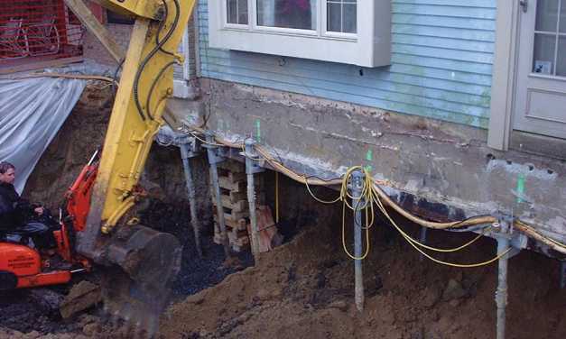 Fixing Failing Poured Wall Foundations