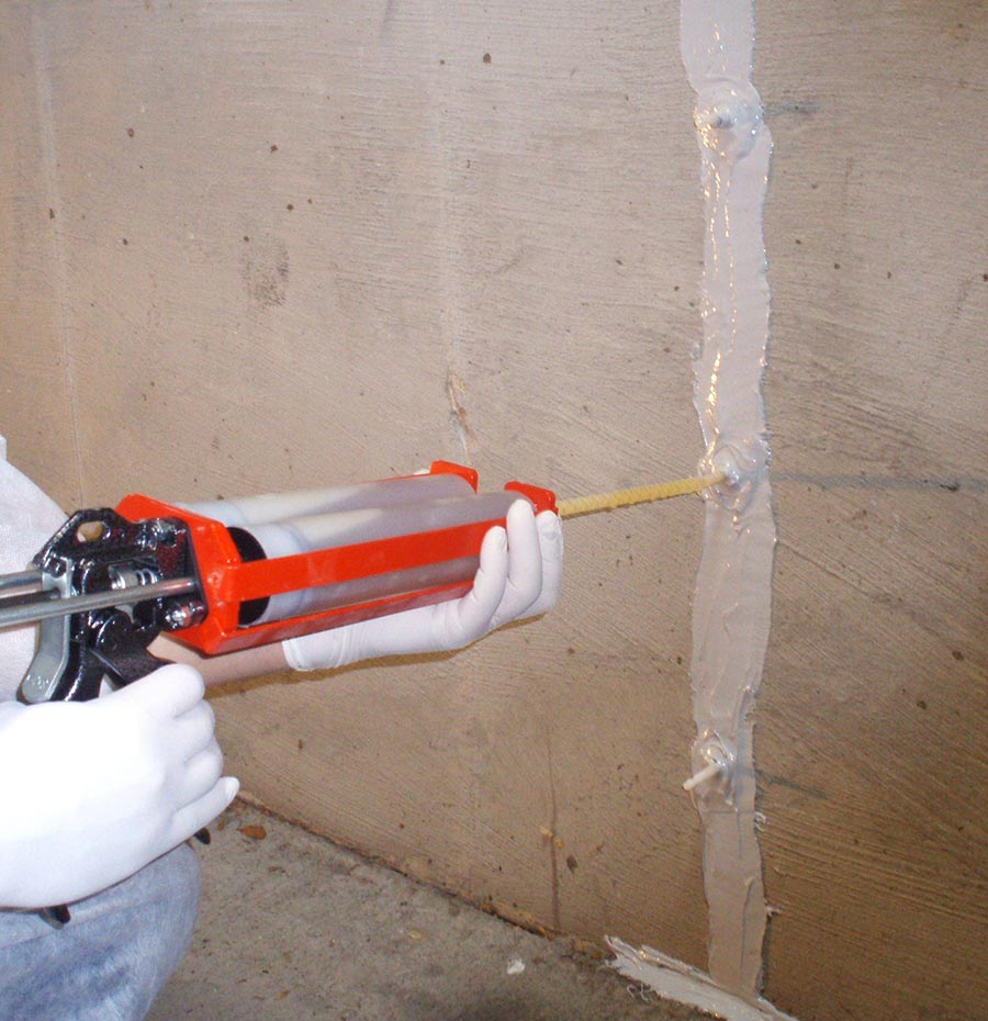 Foundation Crack Repair with LowPressure Injection Systems