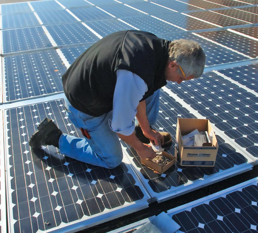 does anyone has solar roofs in manvel tx