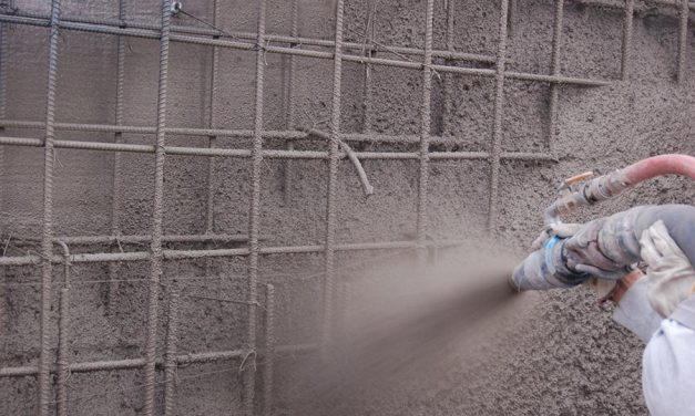 Water Barriers to Withstand Shotcrete