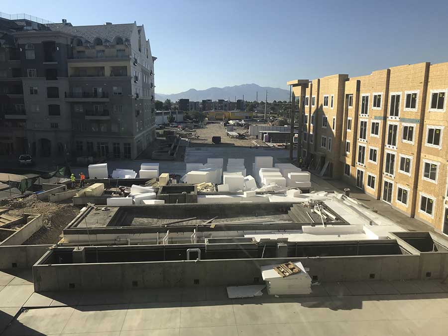 InsulFoam’s Geofoam Completes Swimming Pool