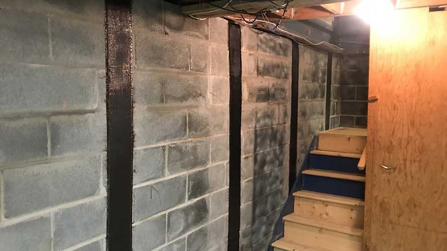 Case Study – Bowed Block Wall Repair