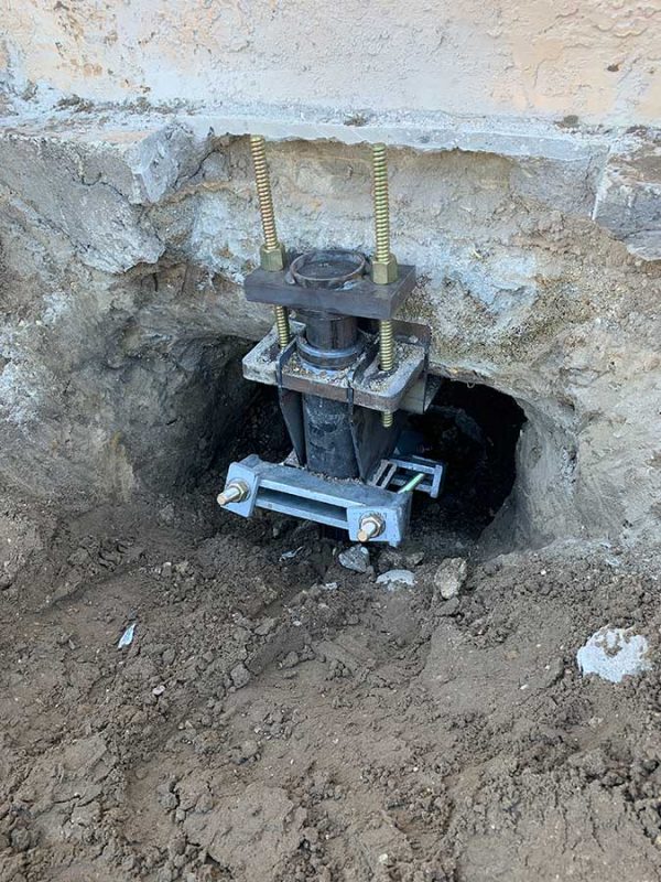 Foundation Repair Using Push Piers And Helical Piers | WATERPROOF! Magazine